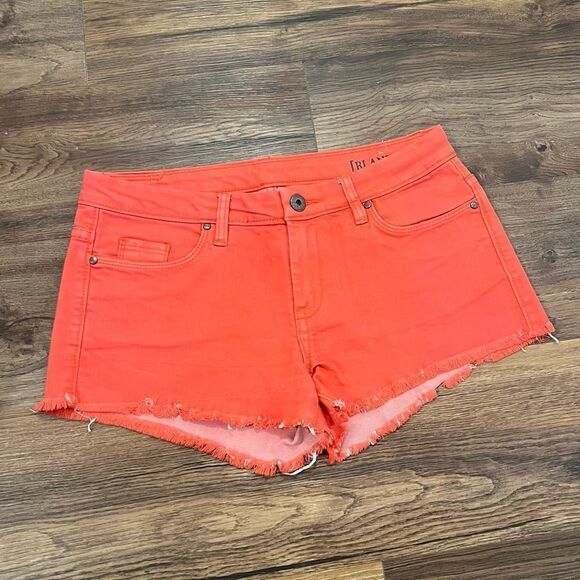 Blank NYC Red Jean Shorts - Picture 1 of 9